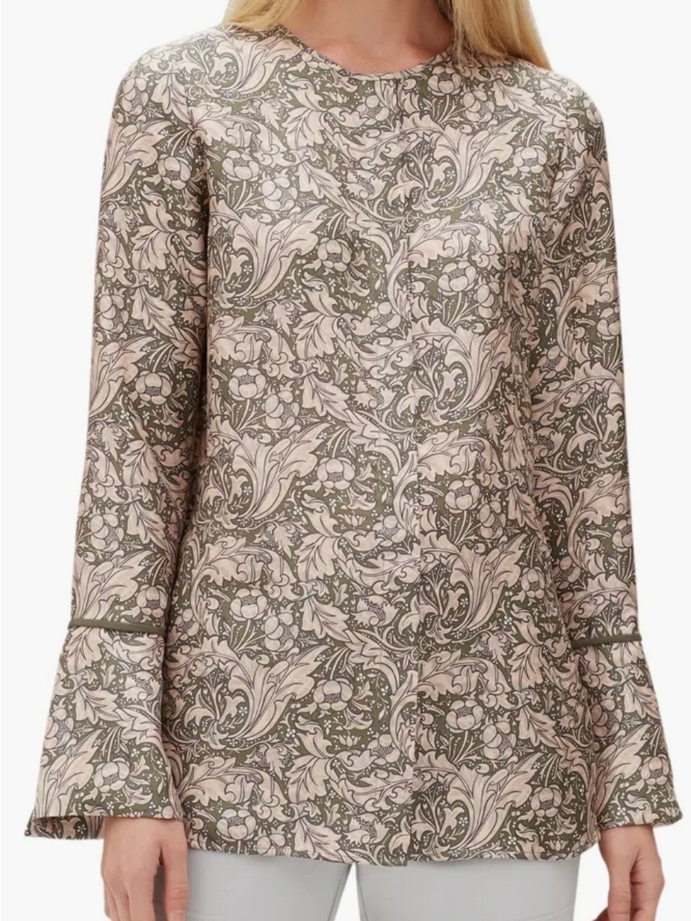 Lafayette 148 New York “Izzie” Silk Blouse | XS | Like New